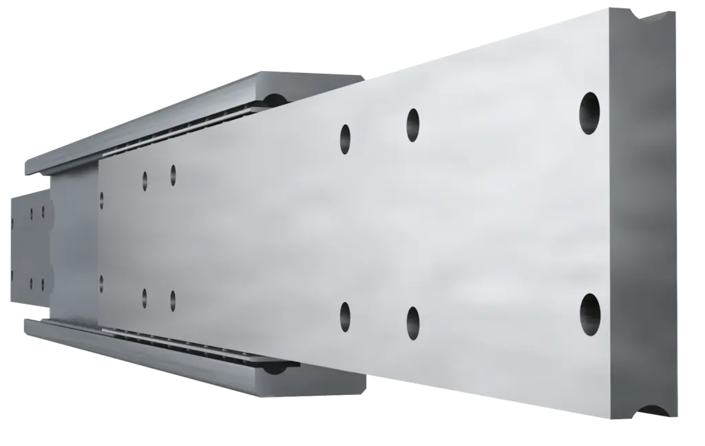 TR 11044 SUPREME double T design in steel C45 C E