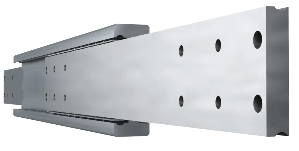 TR 9036 SUPREME double T design in steel C45 C E